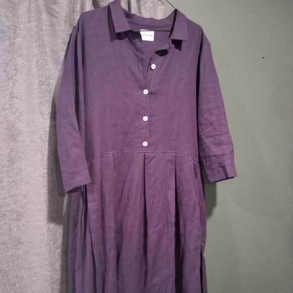 OffOn Linen Dress - Picture 1 of 1